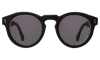 Illesteva Leonard Ring Sunglasses In Matte Black / Grey