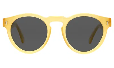 Illesteva Leonard Sunglasses In Blond / Grey