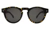 Illesteva Leonard Sunglasses In Flame / Grey