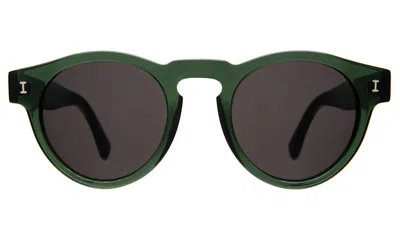 Illesteva Leonard Sunglasses In Pine / Grey