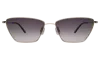 Illesteva Lima Sunglasses In Black/gold / Terracotta Mirror