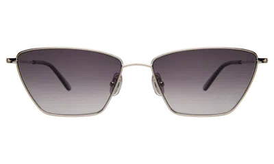 Illesteva Lima Sunglasses In Black/gold / Terracotta Mirror