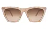 Illesteva Lisbon Sunglasses In Cashmere / Brown Gradient