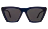 Illesteva Lisbon Sunglasses In Navy / Grey