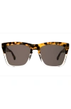 Illesteva Los Feliz Sunglasses In Half/half Tortoise