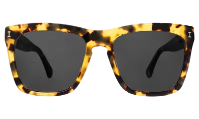 Illesteva Los Feliz Sunglasses In Tortoise / Grey