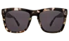 Illesteva Los Feliz Sunglasses In White Tortoise / Grey