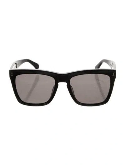 Pre-owned Illesteva Los Feliz Wayfarer Sunglasses In Black