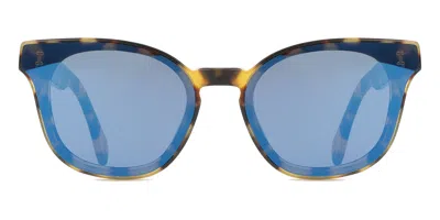 Illesteva Martinique C.3 Men's Sunglasses Tortoiseshell Size Standard In Brown