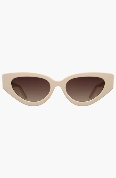 Illesteva Mary Lou Sunglasses In Brown