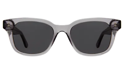 Illesteva Melrose Sunglasses In Mercury / Grey Flat