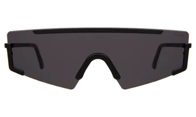 Illesteva Morph Sunglasses In Matte Black / Grey