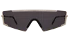 Illesteva Morph Sunglasses In Silver/matte Black / Grey
