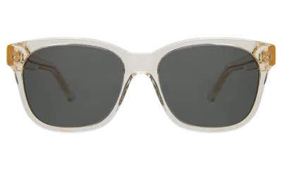 Illesteva Mott Sunglasses In Champagne / Olive