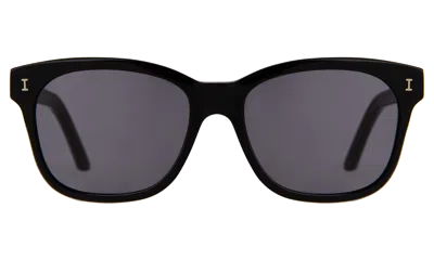 Illesteva Mott Sunglasses In Champagne / Olive Flat
