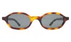 Illesteva Munich Sunglasses In Havana / Grey Flat