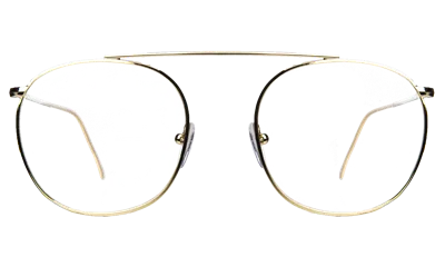 Illesteva Mykonos Optical In Gold / Optical