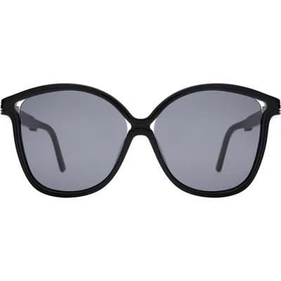 Illesteva Nancy Sunglasses In Gray