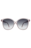 Illesteva Nancy Sunglasses In Thistle/grey