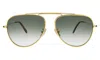 Illesteva Naxos 58 Sunglasses In Gold / Olive Flat Gradient
