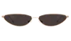 Illesteva Nimbin Sunglasses In Rose Gold / Grey Flat