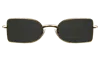 Illesteva Nostrand Sunglasses In Gold / Grey