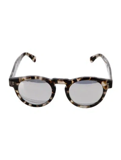 Pre-owned Illesteva Oversize Tinted Sunglasses In Neutral