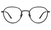 Illesteva Oxford 52 Optical In Matte Black / Optical