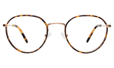 Illesteva Oxford Optical In Tortoise/rose Gold / Optical