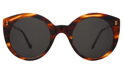 Illesteva Palm Beach Sunglasses In Sand / Grey