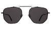 Illesteva Patmos Sunglasses In Black / Grey Flat