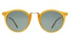 Illesteva Portofino Sunglasses In Honey / Olive
