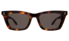 Illesteva Portugal Sunglasses In Havana / Grey Flat