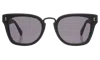 Illesteva Positano Sunglasses In Matte Black / Grey