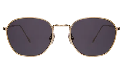 Illesteva Prince Sunglasses In Rose Gold / Grey Flat