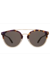 Illesteva Puglia Sunglasses In Rum Raisin Bone