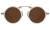Illesteva Roma Ii Sunglasses In Champagne / Brown Flat