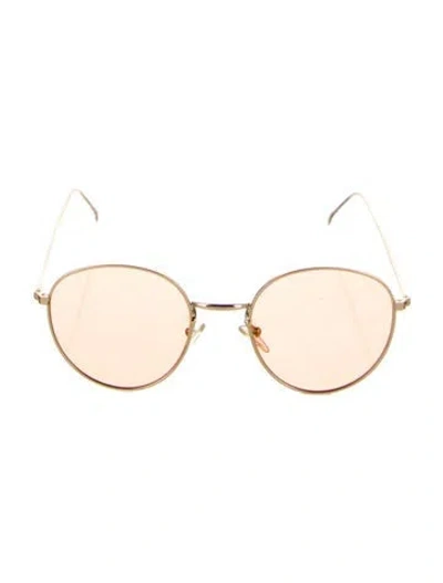 Pre-owned Illesteva Round Gradient Sunglasses