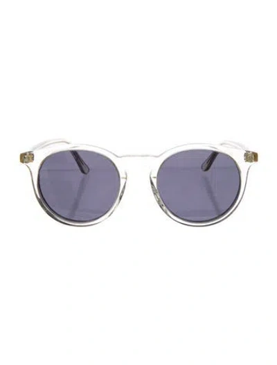 Pre-owned Illesteva Round Gradient Sunglasses