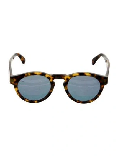 Pre-owned Illesteva Round Gradient Sunglasses In Multi