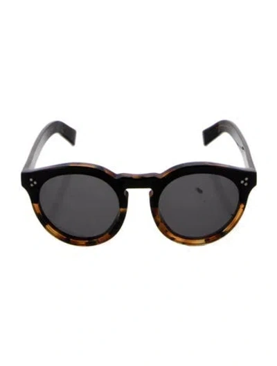 Pre-owned Illesteva Round Tinted Sunglasses In Multi