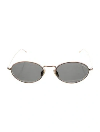 Pre-owned Illesteva Round Tinted Sunglasses In Pink