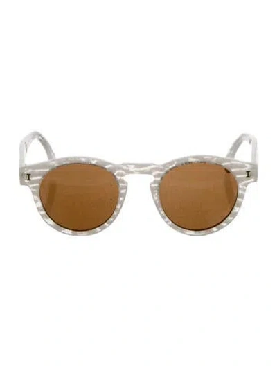 Pre-owned Illesteva Shield Tinted Sunglasses In Multi