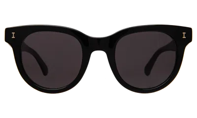 Illesteva Sicilia Sunglasses In Black / Grey