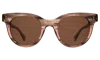 Illesteva Sicilia Sunglasses In Dusty Peach / Brown