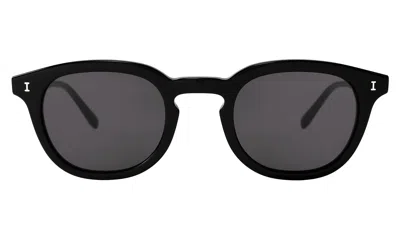 Illesteva Slope Sunglasses In Black / Grey