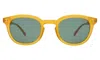 Illesteva Slope Sunglasses In Honey Gold / Olive
