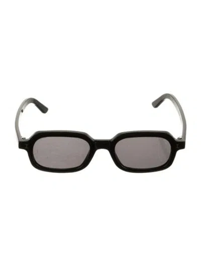 Pre-owned Illesteva Square Tinted Sunglasses In Black