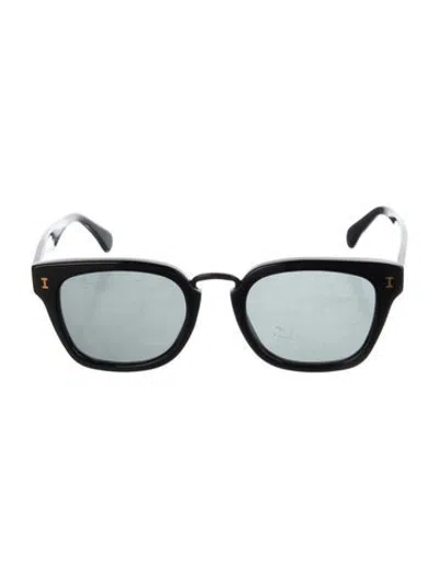 Pre-owned Illesteva Square Tinted Sunglasses In Black
