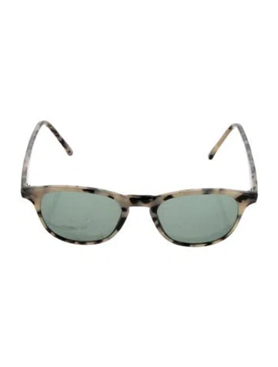 Pre-owned Illesteva Square Tinted Sunglasses In Neutral